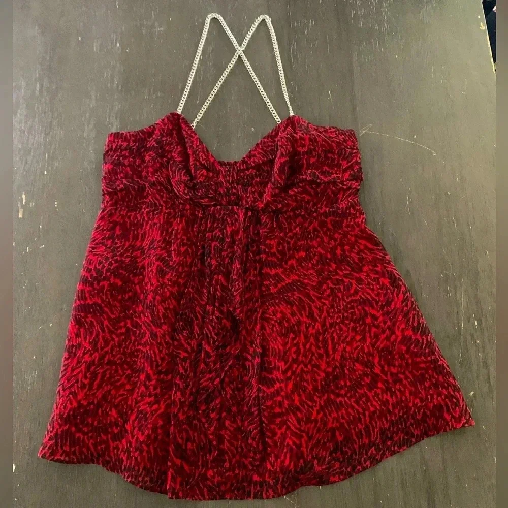 Michael Kors Chain Strap Tank Top